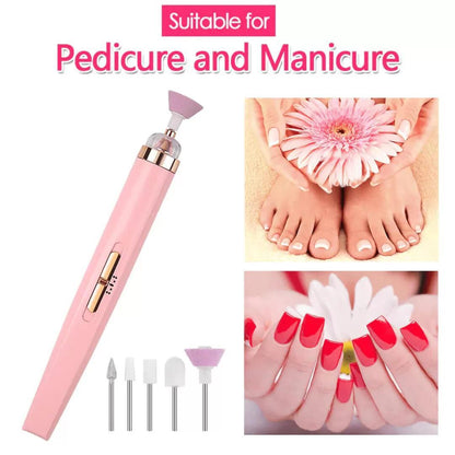 5 in 1 Professional Manicure Nail Tool – Grinding, Buffing & Polishing Machine