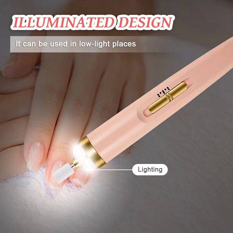 5 in 1 Professional Manicure Nail Tool – Grinding, Buffing & Polishing Machine
