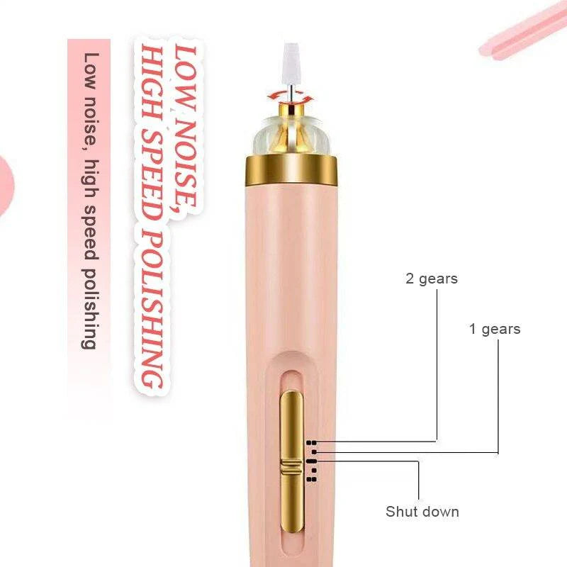 5 in 1 Professional Manicure Nail Tool – Grinding, Buffing & Polishing Machine