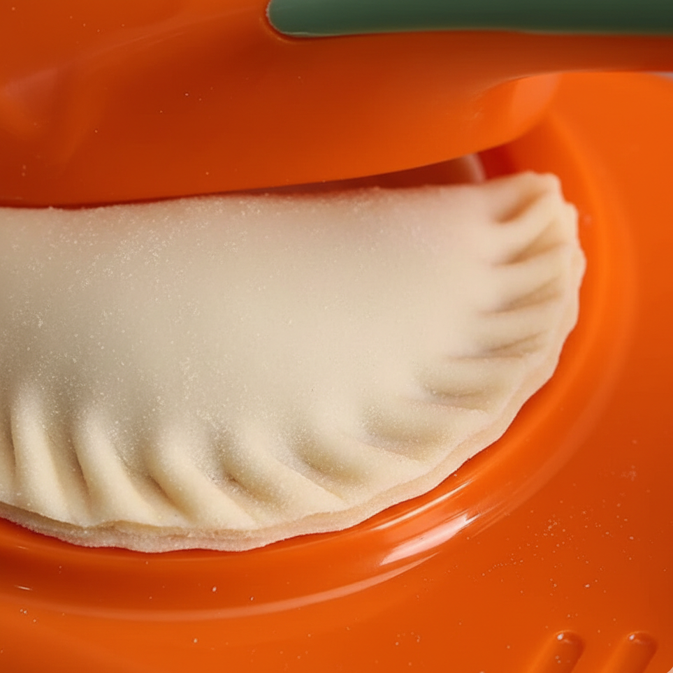 New Design 2-in-1 Dumpling Maker | China Made Easy Dumpling Press & Wrapper Cutter