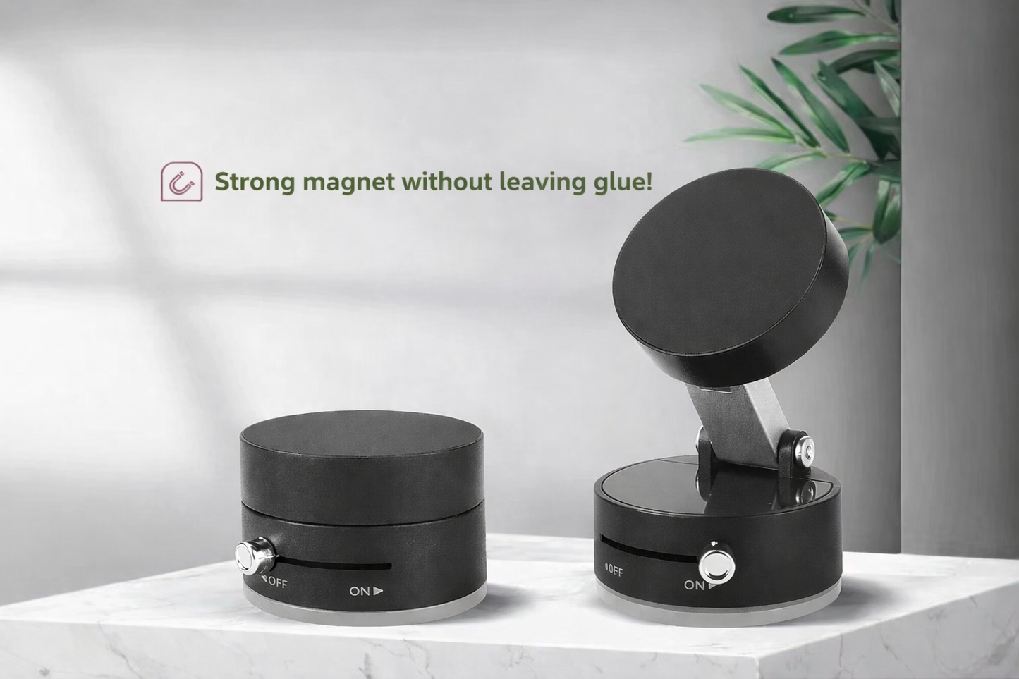 Car Mobile Holder with Strong Magnetic Vacuum Suction
