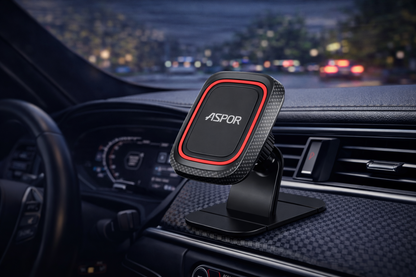 ASPOR A530 Multifunctional Magnetic Car Phone Holder Strong Magnet 360°