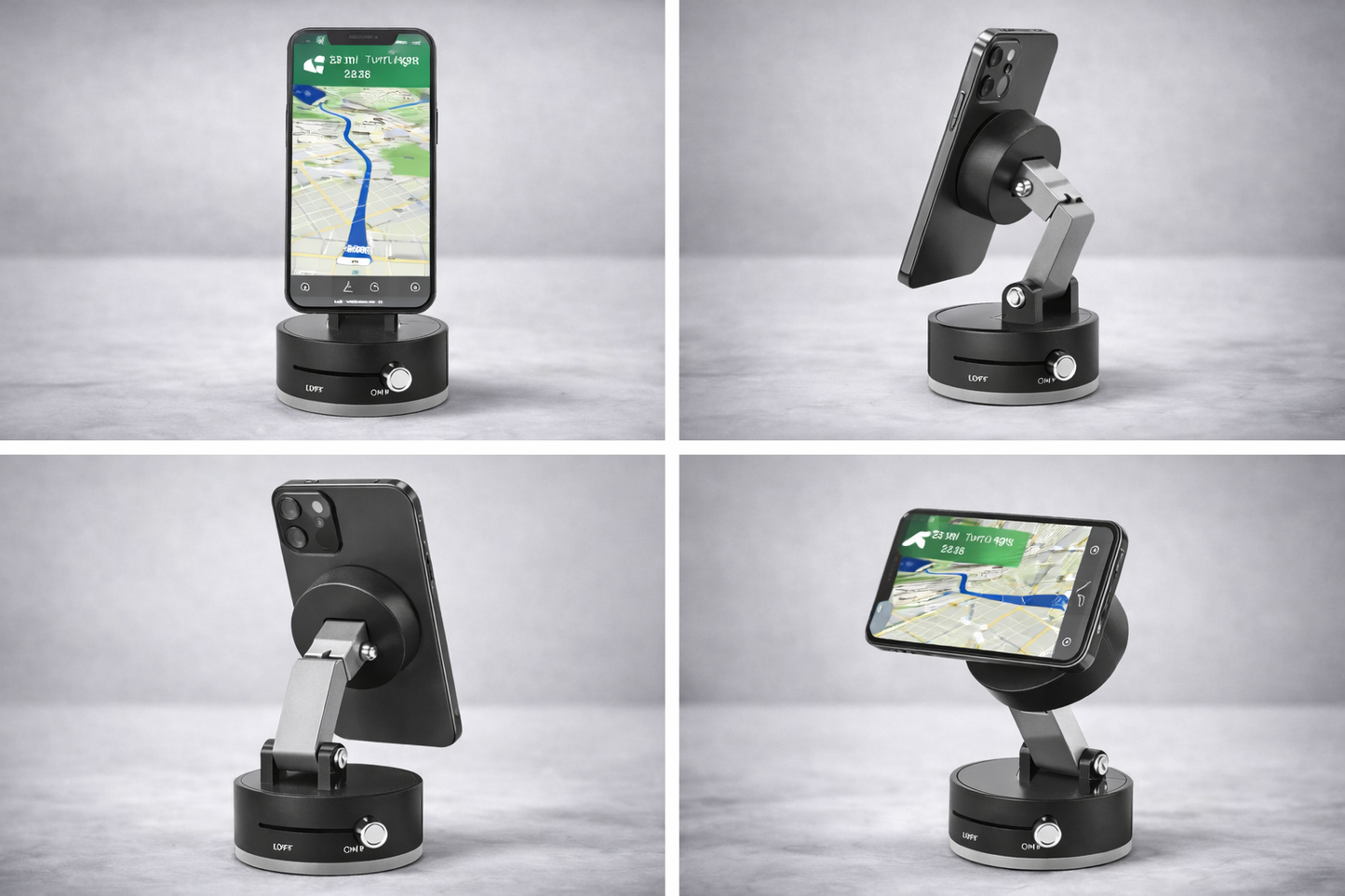 Car Mobile Holder with Strong Magnetic Vacuum Suction