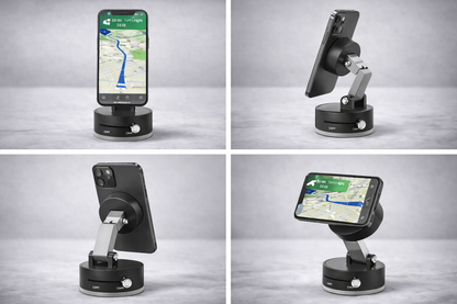 Car Mobile Holder with Strong Magnetic Vacuum Suction
