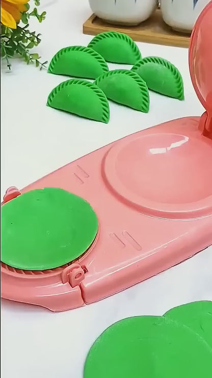 New Design 2-in-1 Dumpling Maker | China Made Easy Dumpling Press & Wrapper Cutter